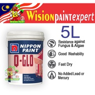 5L Q-GLO NIPPON PAINT Nippon Paint / Interior Q-Glo CAT RUMAH DALAM KILAT
