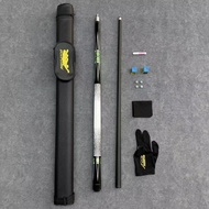 13mm Tip Predator Carbon Fiber Ako Billiards Cue Stick 1/2 Split Type Joint Maple Low Deflection Sha