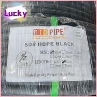 ∆ ◆ BIO HDPE PVC HOSE PIPE SDR 11 BlACK 1/2 (20mm) 100 meters water pipe (WATERLINE/WIRINGS) 1 ROLL