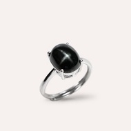 AND 透輝石 黑色 橢圓 8*10mm 戒指 經典系列 Oval 天然寶石 珠寶