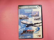 空 シ 客機 飛機 出清價 網路最便宜 SONY PS2 2手原廠遊戲片 JET 航空2  JET DE GO! 2