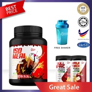[ Local Ready Stocks + Halal Certified ] Berro Labs Iso Meal Replacement Whey Protein with Oat (2.5l
