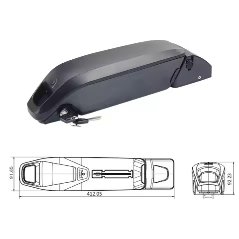 36V Down Tube Battery Case 10s4p 10s3p for GT Power Performance Charge Electric City Bike ENVO D35 S