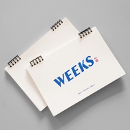 B5 weekly weekly Planner Weeks Learning Planner Daily Self-Discipline Clockbook Time Management Coll