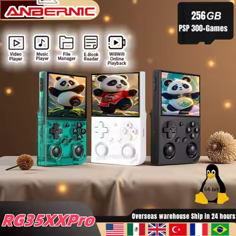Anbernic RG35XX Pro Retro Handheld Game Console RG 35XXPro Retro Video Game Consoles Linux 64-bit Su
