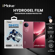 iMoke Hydrogel Screen Protector for Vivo V60 5G/V50 5G/V40 Lite 5G/Vivo V40 Pro 5G/V40 5G