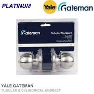 Yale Gateman Lockset | Cylindrical & Tubular Doorknob Lockset