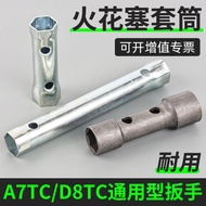 Motorcycle Spark Plug Socket Wrench A7TC D8TC Universal Disassembly Assembly Spark Plug Tool Dual-He