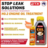 DUCAL OTX NO.2 ENGINE OIL TREATMENT ADDITIVE STICKNESS FORMULA 300ML FREE ENGINE FLUSH HITAM PENAWAR