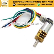 N20 6V Micro Metal Gear Motor (With Encoder) -RPM50/RPM100/RPM150/RPM200/RPM300/RPM500