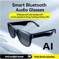 Product + AI Smart Glasses Bluetooth Call AI Voice Assistant Translation IP68 Waterproof HIFI Sports