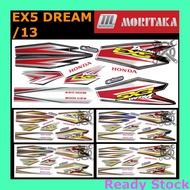 EX5 Dream Honda Model 13 Sticker Body Stripe Moritaka Strike EX5 Dream/13 Motor EX5/13