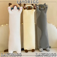 LAYOR1GG Cat Plush Toy, Lovely Soft Sleeping Throw Pillow, Cute 50/70cm Creative Long Stuffed Animal