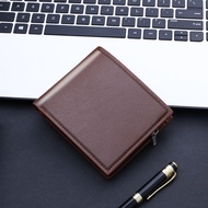 Wallet Short men Thickened Men's wallet with Zipper Multi-card Slot Men's wallet wallet men Men's Fa