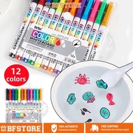 12pcs Set Magical Water Painting Pen with Spoon Water Floating Doodle Pens Kid Montessori Drawing Ma