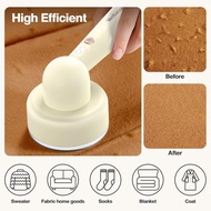 Fabric Shaver Lint Remover Rechargeable, Sweater Shaver Pill Remover with 6-Leaf Blades LED Digital 