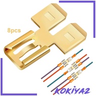 [Kokiya2] Double Piggyback Spade Connector Male Single Female 2 Way Double Spade Connector Portable 