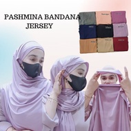 Sale!!! PASHMINA OVAL JERSEY CHIN HEADSET