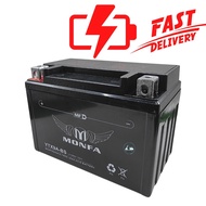 MONFA DRY BATTERY YTX9A BS YTX9 DRY BATERI MODENAS ELEGAN 150 ELEGAN150 PULSAR NS200 SYM VTS 200 VTS