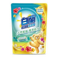 【白蘭】含熊寶貝馨香精華花漾清新洗衣精補充包 1.6kgx6包/箱