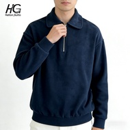 Hatton Gutto COD Oversized Loose Corduroy Shirts Tops Dress Long Sleeve Casual Fashion Khaki Man Shi