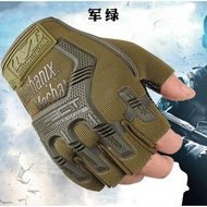 Store Manager Recommended✨Tactical Gloves Men's Mountaineering Sports Half-Finger Spring Autumn Spec