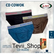 AGREE CLASSIC AG 600 Men's Underwear (3 Pcs) ML XL XXL