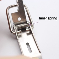【PEAT】4PCS Stainless Steel Spring Loaded Clamp Clip Case Box Latch Catch Toggle