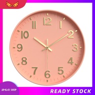 [ap4l43.] Silent Modern Clock for Wall, 3D Numbers Wall Clock for Kitchen Bedroom Living Room Office