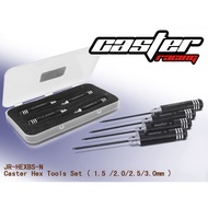 CASTER RACING JR-HEXBS-N HEX TOOLS SET 4PCS 1.5 / 2.0 / 2.5 / 3.0MM
