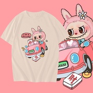 💥 HOT ใหม่ (พร้อมส่ง)เสื้อลาบูบู้ Labubu Pop Mart T-shirt NO.15 ผ้าCotton เสื้อยืดเด็ก