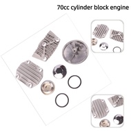 50cc 70cc 90cc 110cc Motorcycle Oil Cooler Adapter Engine Cylinder Cover Horizontal Engine Adapter E