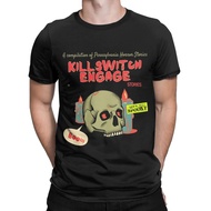 Killswitch Engage Band graphic Men's 100% Cotton Round-Neck Short-Sleeve T-Shirt