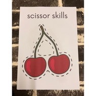 SCISSOR SKILLS ACTIVITY for kids A4