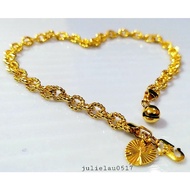 24K KOREAN GOLD FOOT CHAIN