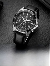 Casio | นาฬิกา Quartz Casio สำหรับผู้ชาย สายโลหะ สายหนัง ขนาดใหญ่ นาฬิกาสปอร์ต นาฬิกาธุรกิจ กันน้ำ น