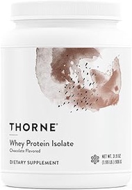 Thorne Whey Protein Isolate - 21 grams of Easy-to-Digest Whey Protein Powder - NSF Certified for Spo