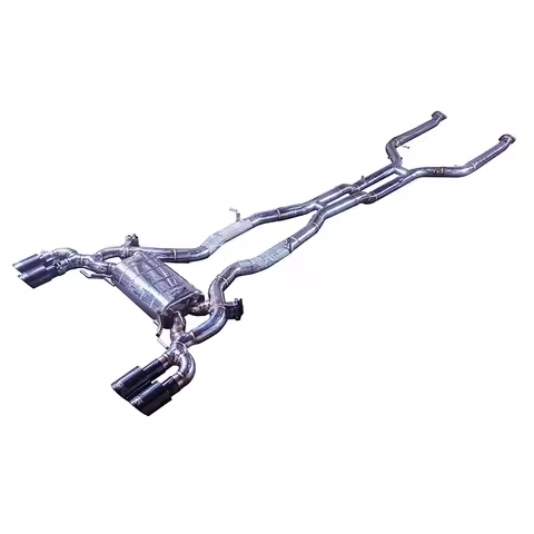 Applicable to BMW X3M F97 and X4M F98 3.0T with 304 stainless steel Catback and valve exhaust system
