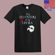 The Phantom Of The Opera Mask Movie Men'S Black T-Shirt