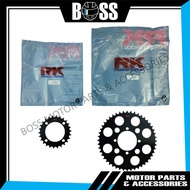 [RK] 415 TAMASHI BLACK YAMAHA Y100 Y110 Y125Z LC135 RXZ Rear Sprocket Spoket Belakang (26T-48T)