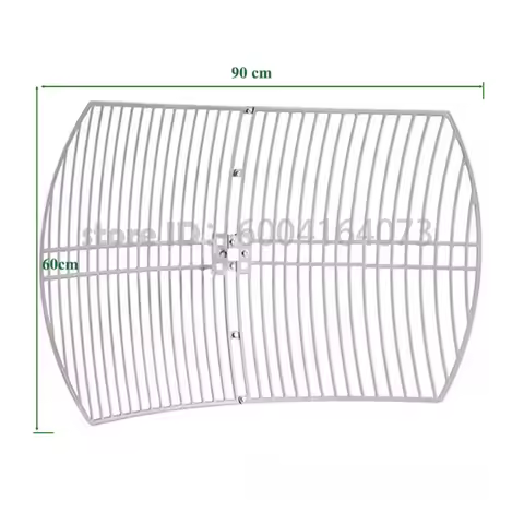 Outdoor 4G 5G Antenna Reflector Accessories-LMR240M Cable with 20m x 2 Antenna Dishes,and TS9*2
