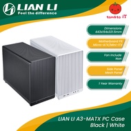 LIAN LI A3-mATX PC Case - Black | White