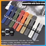  Wristwatch Strap Waterproof Breathable Soft Smart Watch Band Replacement for Casio DW-6900/GW-M5610/DW-5600E