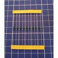 10Pcs Resistor 75K ohm metal film 1/4watt 1% 75 kilo 75 kilo ohm