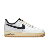 Nike Air Force 1 '07 Women's Modern,Classic Basketball Shoe (Summit White/Black-Muslin,10)