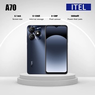 Itel A70 Cellphones 5G Mobile Phone Android 13 RAM（8/12）+ROM 128GB  | 13MP Super HDR Camera | 6.6” B