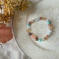 活潑摩根石貔貅彈性手鍊