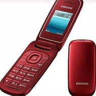 Handphone Samsung Lipat Jadul GT-E1272 Merah Keren