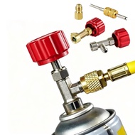【JTFY】R134a Tank Faucet, Automobile R134a Self-sealing Tank AC Change Adapter