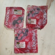 Sprocket belakang untuk motor honda GBO /C70(420) saiz 28T/33T/34T.Rear sprocket